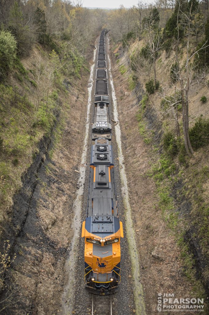 April 10, 2016 - Norfolk Southern 1071 Heritage Unit "Jersey Central Lines" heads north out of Rockport, Ky on the Paducah and Louisville Railway to Louisville, Ky. - Tech Info: 1/1250 | f/2.8 | ISO 1600 | Lens: Sigma 24-70 @ 24mm on a Nikon D800 shot and processed in RAW.