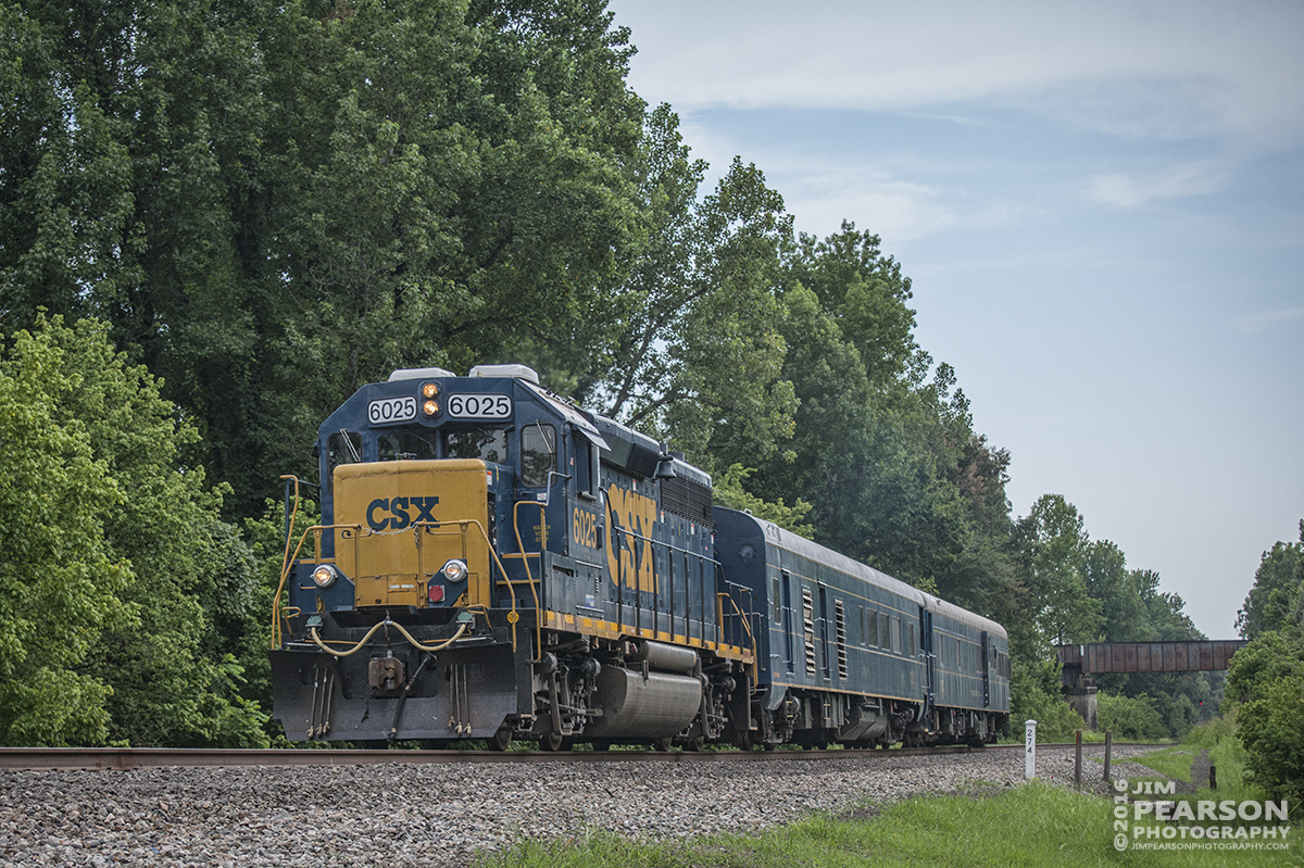 July 18, 2016  CSX Geometry Train W001-18 heads north on the Henderson Subdivision after passing Monarch (where the Paducah and Louisville Railway passes over the CSX) at Madisonville, Ky. - Tech Info: 1/2500 | f/4.5 | ISO 1000 | Lens: Nikon 70-300 @ 70mm with a Nikon D800 shot and processed in RAW.