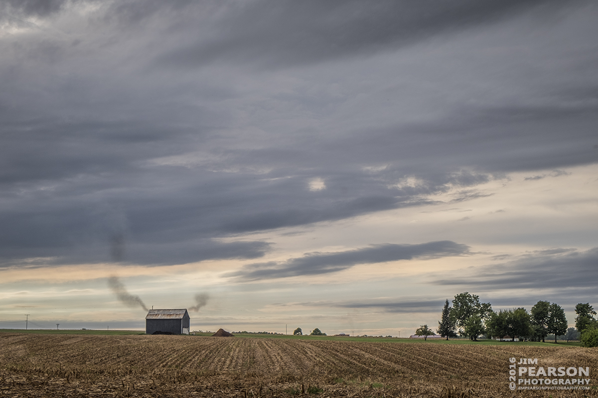 September 10, 2016 - Smoking Dark Tobacco, south of Pembroke, Ky. - Fuji X-T1 Camera