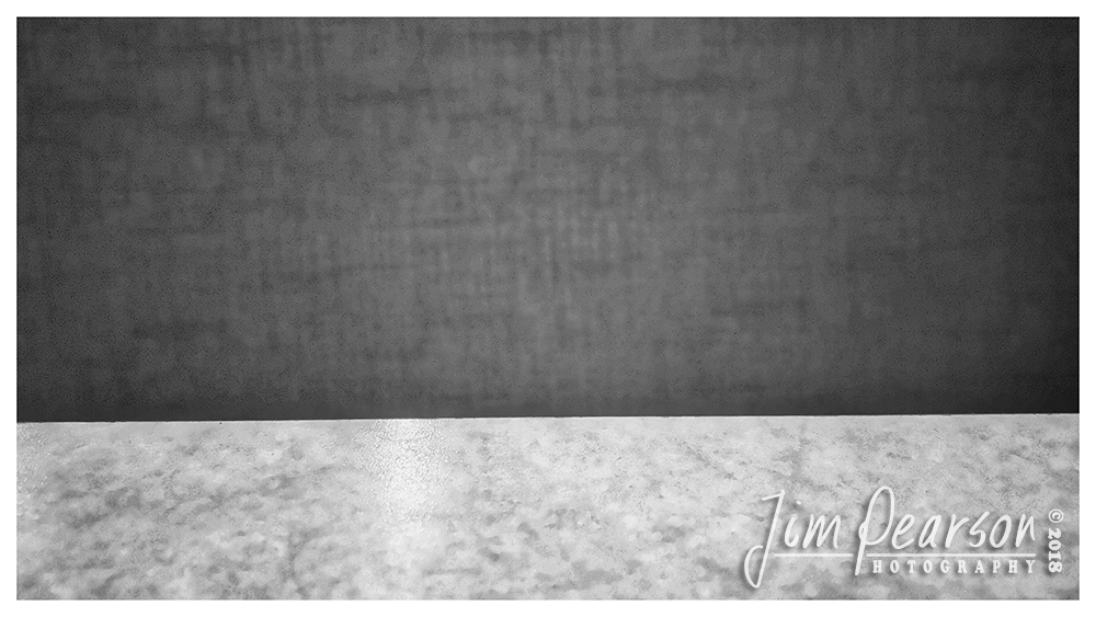 October 28, 2018 - Day 363 - iPhone 7 Plus Daily B/W Photo Challenge - Keeping it simple - This came from waiting for my dinner order at our local Kentucky Fried Chicken. I sat in a booth as I was waiting and captured this shot of the edge of the table with the booth back. It speaks to me!
