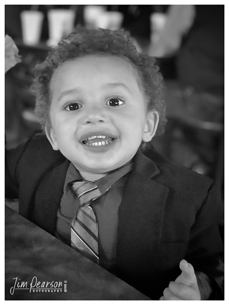 November 4, 2018 - Day 370 - iPhone 7 Plus Daily B/W Photo Challenge - Jeremiah - I've that for the next 30 days I'm going to try to do a B&W portrait a day with this challenge. I've not really used the portrait feature of the iPhone a whole lot so I've decided to work on it for the next 30 days. The first portrait is of my great-great nephew Jeremiah today after church as we were eating lunch. I can tell after working on getting a photo of this 2-year-old that using the portrait mode on kids is going to be a bit more of a challenge! Step outside your box today with your photography by doing something different!