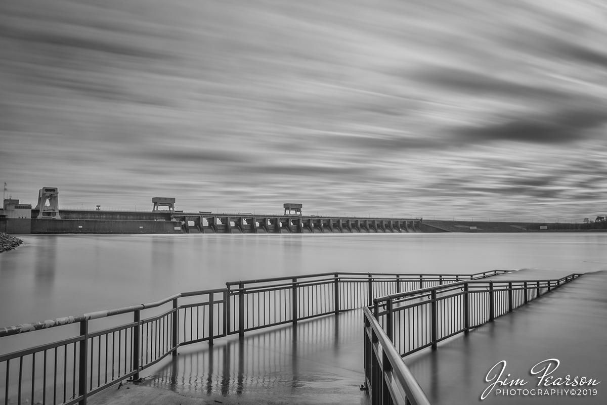 February 2, 2019 - High water at Kentucky Dam, Gilbertsville, Ky. Tech: Nikon D800, 24mm, f/22, 2min, ISO 100, ND 16stops.