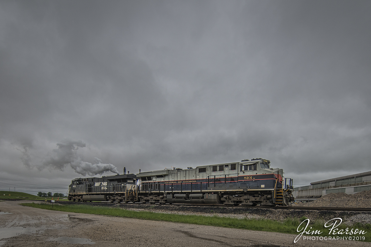 WEB-05.04.19 NS 8101 at Alcoa, Yankee Town, IN