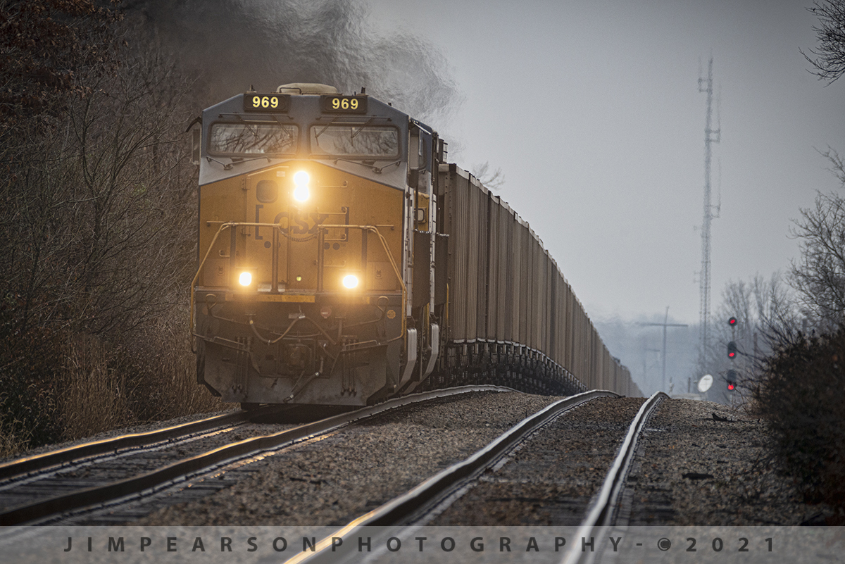 Climbing the grade at Robards, Kentucky

On New Years Day, January 1st, 2021, CSX loaded coal train N307 pulls upgrade from the north end of Robards, Kentucky as it makes its way south on the Henderson Subdivision with CSXT 969 leading the way.

Tech Info: Nikon D800, RAW, Sigma 150-600 @550mm, f/8.5, 1/500, ISO 640.