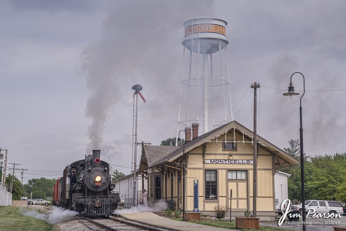 Monticello Railway Museum's Southern 401

I’ve missed photographing steam last year and today I thought I’d share this shot from May 18, 2018 of Monticello Railway Museum's Southern 401 pulling into the depot at Monticello, Illinois, during Southern Rail Production's Photo Charter event. The engine is a 2-8-0 Consolidation class locomotive built for Southern Railway by Baldwin locomotive works in 1907. 

With the two shots under my belt, (not booze LOL) I’ve finally made plans for a 4-day trip to Strasburg, PA for a steam photo charter event there in November and planning for a trip to Chattanooga to chase steam there before that. Looking forward to both trips!!

Tech Info: Nikon D800, RAW, Sigma 24-70mm @ 65mm, f/8, 1/1000, ISO 280.