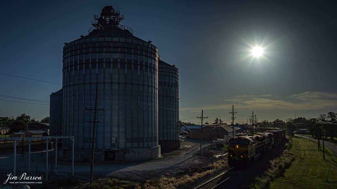 Kansas City Southern (CPKC) 4848 leads train 258 eastbound through Centralia, Missouri on the CPKC Mexico Subdivision, on June 23rd, 2025, as the late afternoon sun begins to dip toward the horizon.
Tech Info: DJI Mavic 3 Classic Drone, RAW, 24mm, f/5, 1/8000, ISO 100.

Tech Info: DJI Mavic 3 Classic Drone, RAW, 24mm, f/5, 1/8000, ISO 100.

#railroad #railroads #train, #trains #railway #railway #steamtrains #railtransport #railroadengines #picturesoftrains #picturesofrailways #besttrainphotograph #bestphoto #photographyoftrains #bestsoldpicture #JimPearsonPhotography #trainsfromtheair #trainsfromadrone #bnsfrailway