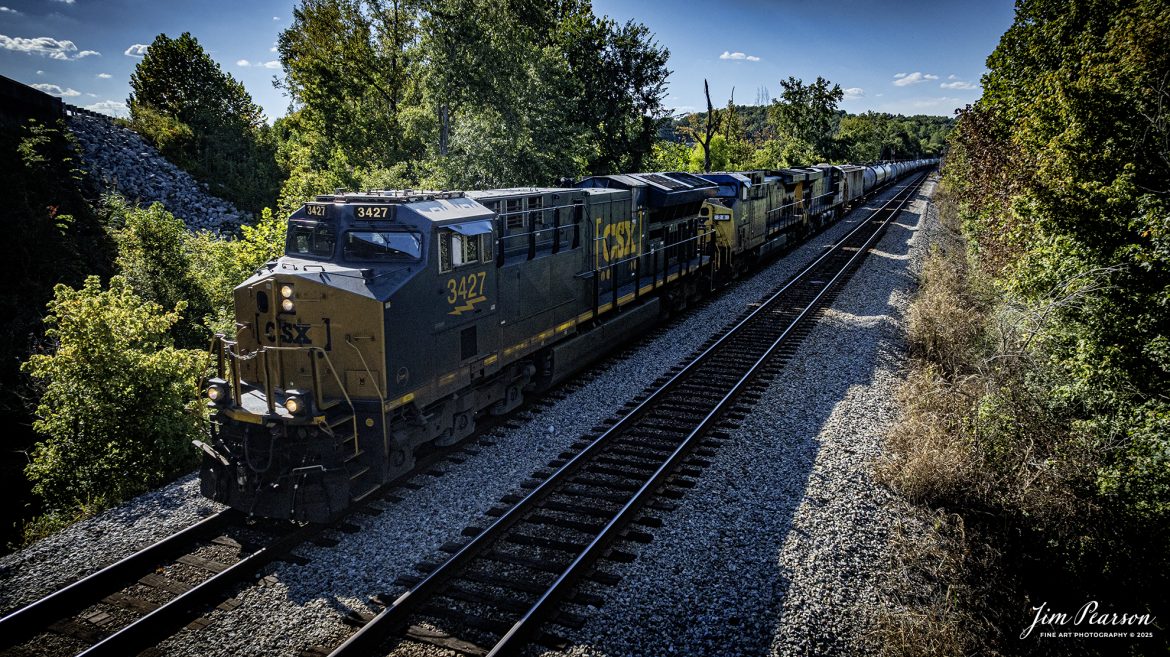 CSX B795, loaded ethanol train, heads south at Oak Hill, just south of Mortons Gap, Kentucky on September 1st, 2025, on the CSX Henderson Subdivision.

Tech Info: DJI Mavic 3 Classic Drone, RAW, 22mm, f/2.8, 1/3200, ISO 220

#railroad #railroads #train, #trains #railway #railway #steamtrains #railtransport #railroadengines #picturesoftrains #picturesofrailways #besttrainphotograph #bestphoto #photographyoftrains #bestsoldpicture #JimPearsonPhotography #trainsfromtheair #trainsfromadrone #onecsx #csx