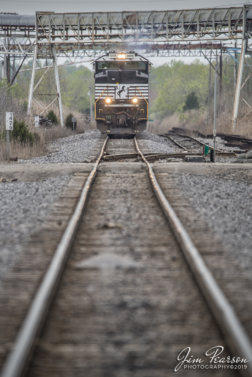 WEB-04.13.19 NS 1005 Loaded Coa on the PALl at East Diamond, Madisonville, KY