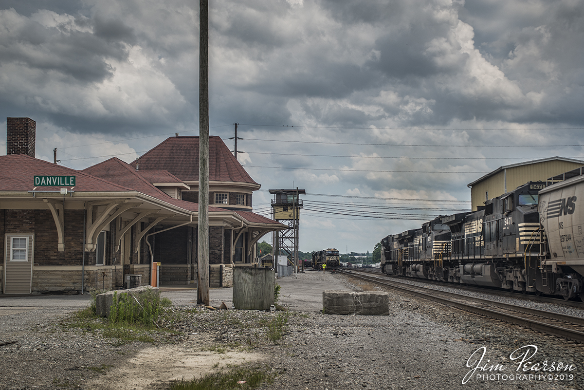 WEB-06.15.19 Trains passing station 1 at Danville, Ky