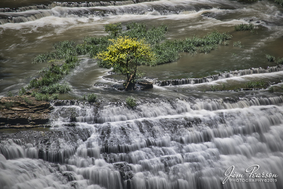 June 27, 2019 - Burgess Falls State Park is a state park and state natural area in Putnam County and White County, Tennessee. According to Wikipedia: Burgess Falls State Park is a state park and state natural area in Putnam County and White County, Tennessee, located in the southeastern United States. The park is situated around a steep gorge in which the Falling Water River drops 250 feet (76 m) in elevation in less than a mile, culminating in a 136-foot (41 m) cataract waterfall.