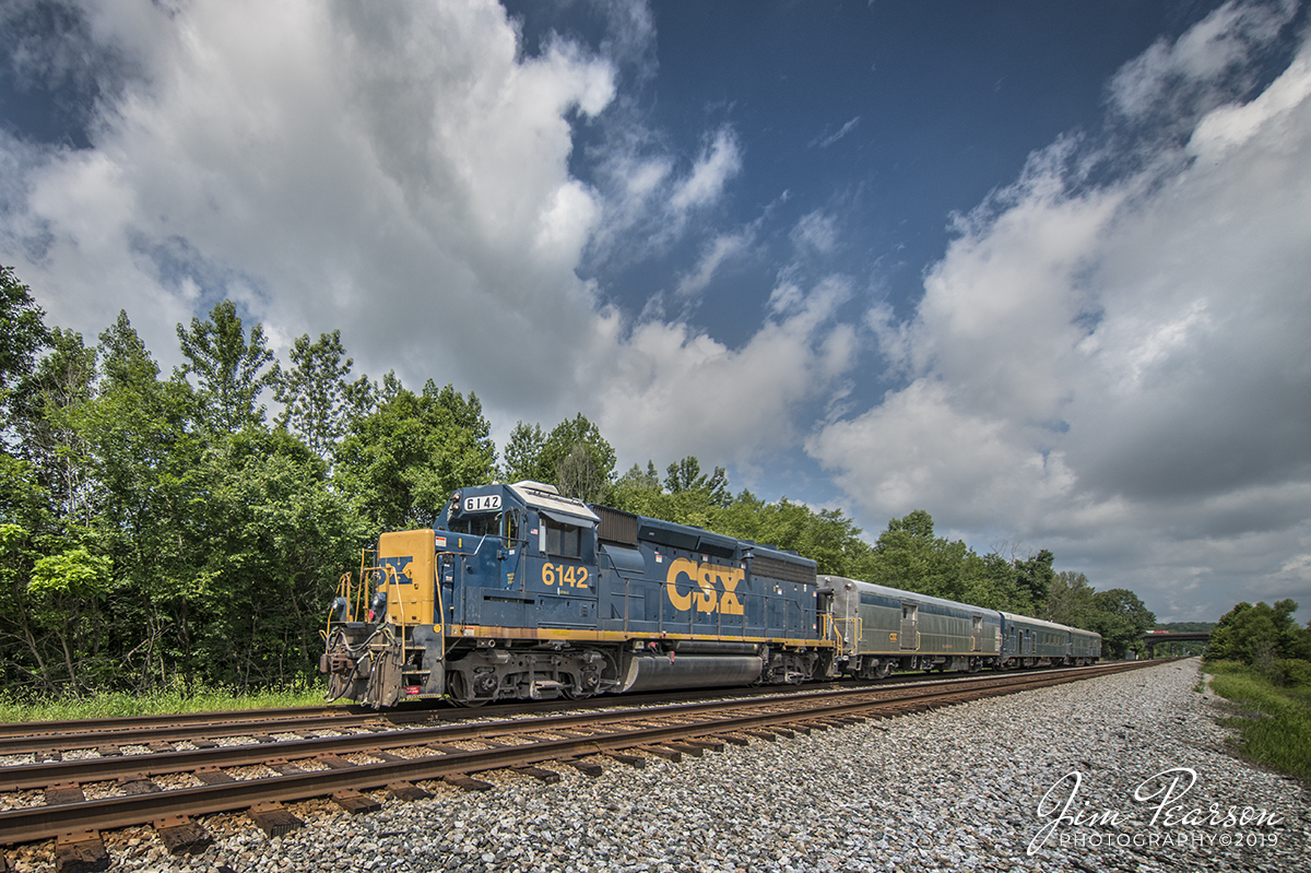 WEB-07.03.19 CSX W001-03 Geomerty Train SB at Oak Hill, Nortonville, Ky