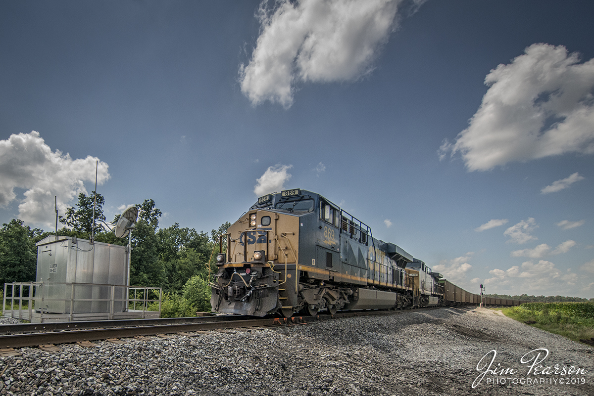 WEB-07.20.19 CSX N010-18 SB at Breton, Ky