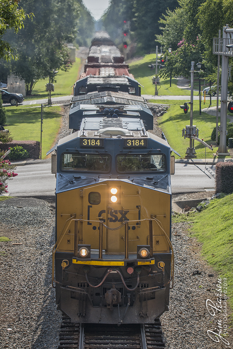WEB-07.24.19 CSX Q583 NB on Monroe Sub NB 2 at Waxhaw, SC