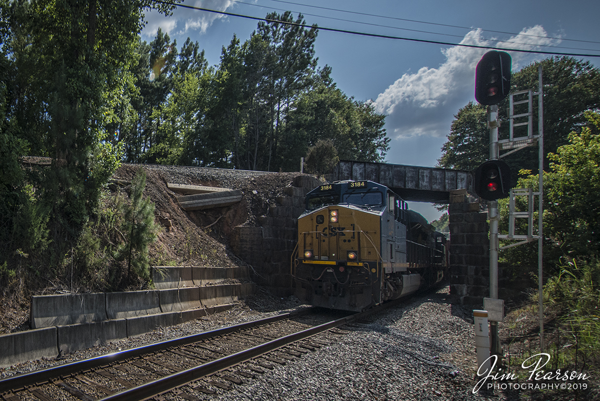 WEB-07.24.19 CSX Q583 NB on Monroe Sub under NS SB Line at Catawba, SC