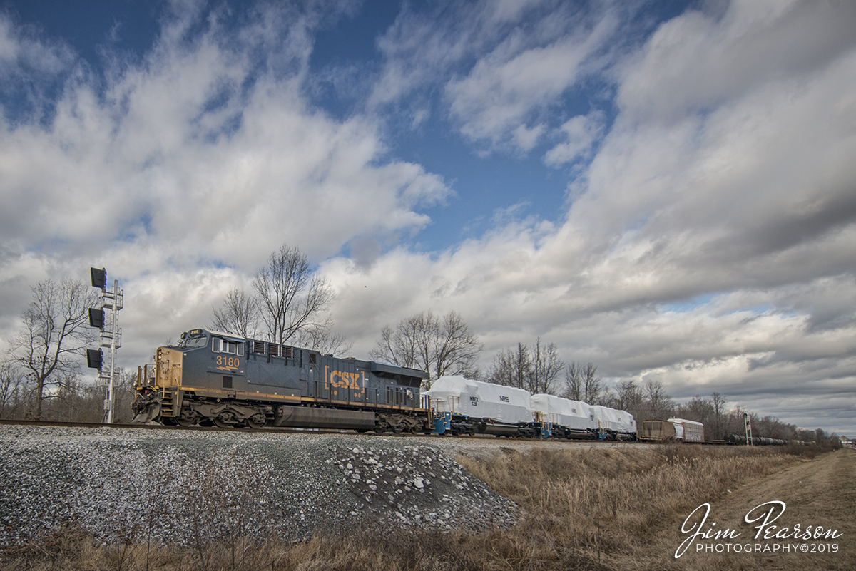 WEB-12.30.19 CSX Q501-29 SB at Romney, Nortonville, Ky