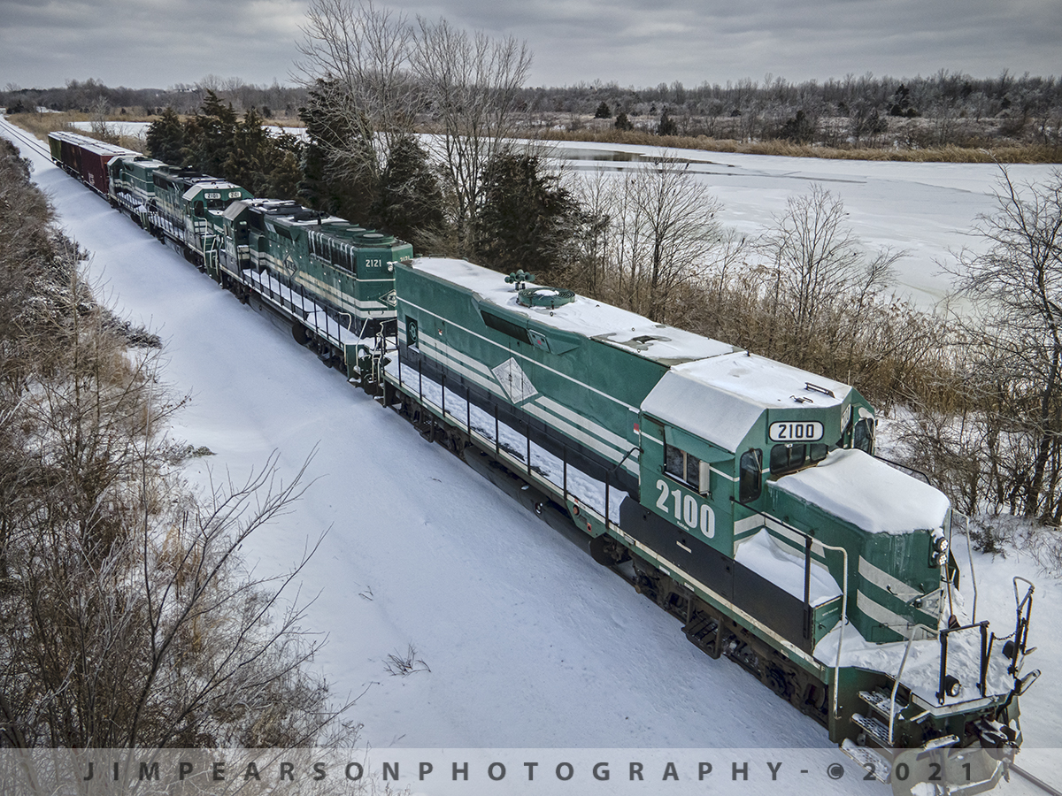A snowy Paducah and Louisville Railway local

Paducah and Louisville Railway 2100 leads a short snow covered local south after passing the south end of Pond River Siding at Madisonville, Ky on the early afternoon of February 16th, 2021.

The one thing I'm still getting used to is the delay you get when photographing moving objects with a drone. This shot for instance was at least 1/2 engine length back when I fired the shutter on the drone controller, but the train moved that much before the drone actually made the photo. I still obviously like the shot, but there's been more than one shot I missed due to the delay and with patience and practice I'm getting better at my timing!

When shooting, I try my best to frame the picture the way I want the final shot to look as this is the full frame I shot. However, it seems the answer may be to shoot a little wider then crop in a little when I process the image. 

When shooting the Air 2 at 48mp RAW/JPG this isn't a problem, but then at that quality I'll only get one shot as it takes longer to save the image to the card and the train will be past the position I want before I can shoot again. If shooting at the 12mp RAW/JPG size I can shoot several shots, but I like the larger 48mp size to work with, so I'll continue to work on my timing.

If any of my fellow Drone pilots out there have any suggestions please leave them in the comments below!

Tech Info: DJI Mavic Air 2 Drone, RAW, 4.5mm (24mm equivalent lens) f/2.8, 1/1250, ISO 100.