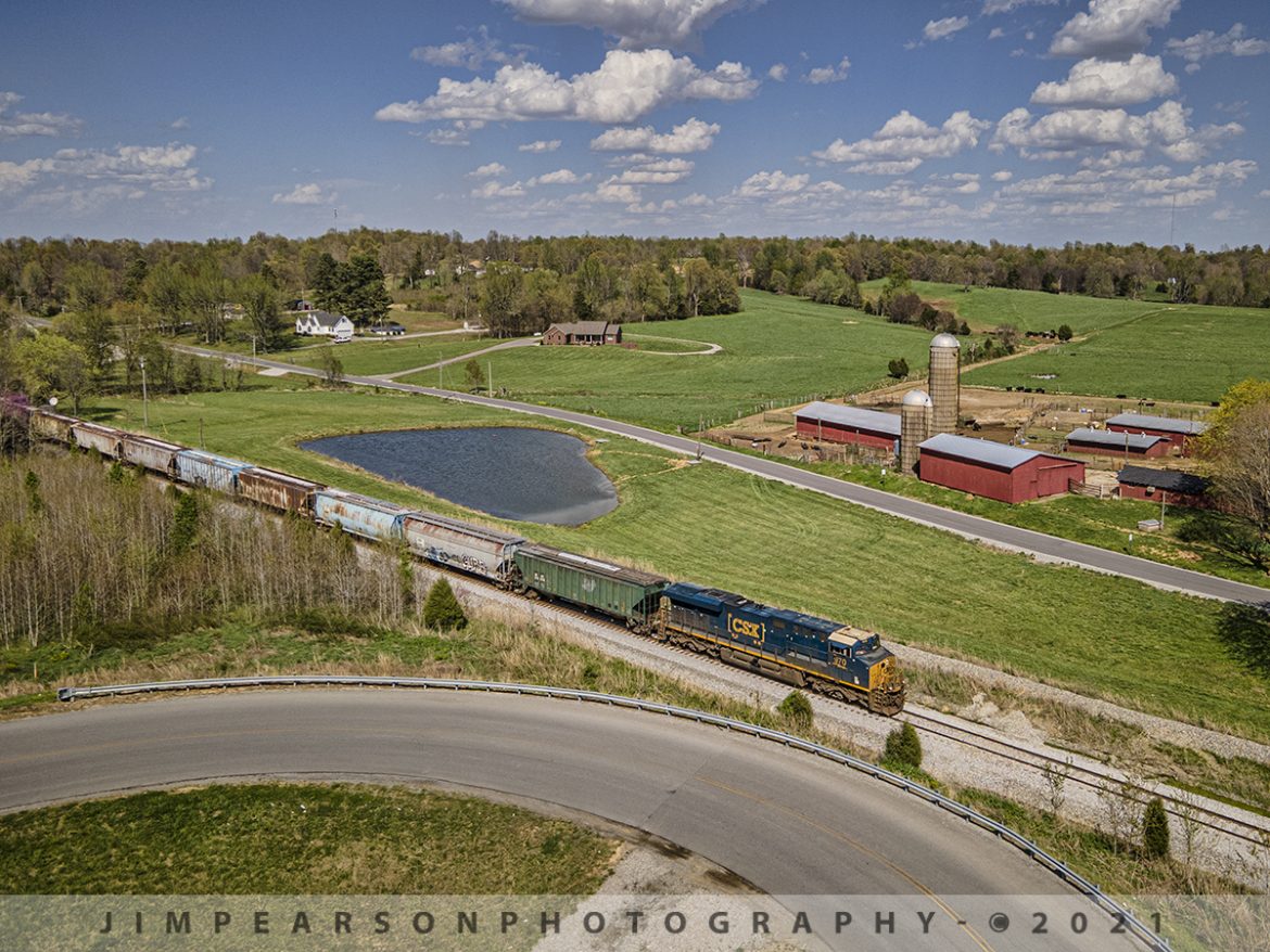 Heading south at Poorhouse

CSXT 970 leads Q503 southbound on April 9th, 2021, on a beautiful spring afternoon, as it heads through the location on the Henderson Subdivision that is called Poorhouse by the railroad crews. The name stems back to the days when the poorhouse for the community of Madisonville, Kentucky used to be close to this location in the days of the Louisville & Nashville Railroad.

Tech Info: DJI Mavic Air 2 Drone, RAW, 4.5mm (24mm equivalent lens) f/2.8, 1/1000, ISO 100.
