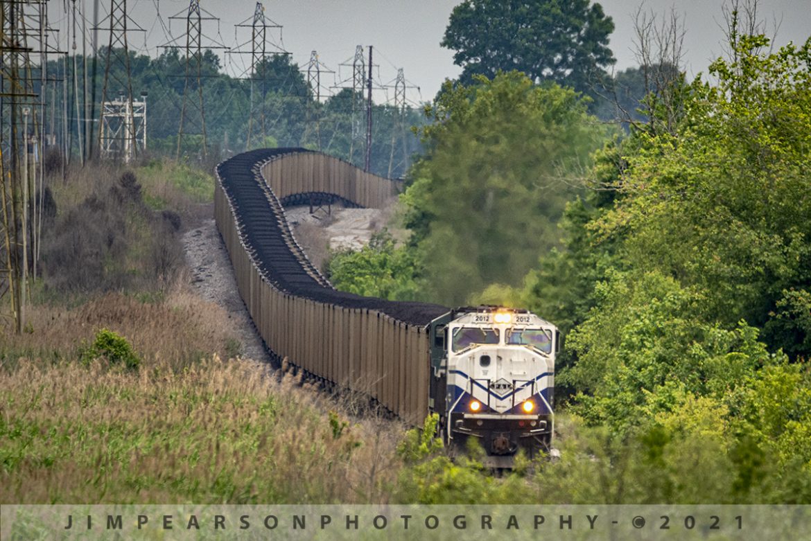 Paducah and Louisville Railway LG1 departs Warrior Coal Loop, Nebo, Ky

On May 28th, 2021 Paducah and Louisville Railways UK 2012 leads on LG1 (Louisville Gas and Electric) as the train pulls away from the Warrior Coal Mine loop, just outside Nebo, Kentucky as it begins its trip north to the Louisville Gas and Electric power plant just outside Louisville, Ky to deliver yet another load of coal! 

Tech Info: Nikon D800, RAW, Sigma 150-600mm with a 1.4 teleconverter @ 850mm, f/9, 1/1600, ISO 1800.